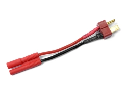 Prístrojový konverzný kábel Deans - 2,0 mm pozlátený 20AWG