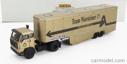 Brekina plast Volvo F89 Truck Car Transporter Team F1 Warsteiner Arrows 1977 1:87 Zlato