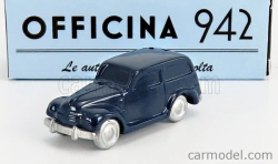 Officina-942 Fiat 500c Belvedere 1951 1:76 Modrá