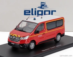 Eligor Renault Trafic Minibus Sdis 04 Sapeurs Pompiers 2024 1:43 Červená Bílá