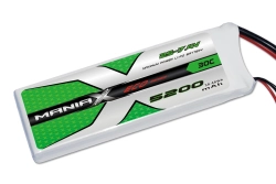 ManiaX Lipol 7.4V 5200mAh 30C RX