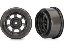 Traxxas disk 2.2/3.0" dirt oválny grafitovo šedý (2) (2WD predné)