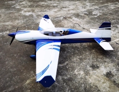 RC letadlo 104" Extra NG 2,64m ,modrá/bílá/stříbrná