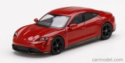 Maisto Porsche Taycan Turbo S 2019 1:64 Červená