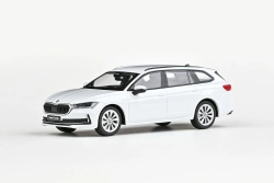 Abrex Škoda Superb IV Combi (2023) 1:43 - Bílá Purity