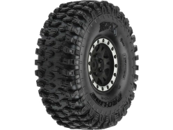 Pro-Line kolo 1.9", pneu Hyrax Predator, disk Impulse H12 černo-stříbrný (2)