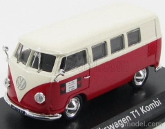 Norev Volkswagen T1 Minibus Autoverhuur Rotterdam 1958 1:43 Červená biela