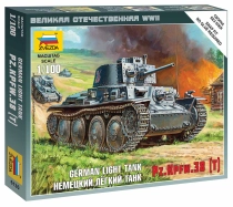 Zvezda Snap Kit - Panzer 38 (t) (1:100)