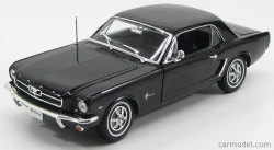 Welly Ford usa Mustang 1/2 Hard-top 1964 1:18 Black