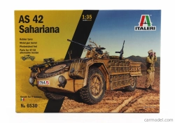 Italeri Fiat Sahariana As42 Camionetta Tank Military Italy 1942 1:35 /