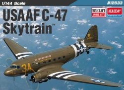Model Kit lietadlo 12633 - USAAF C-47 Skytrain (1:144)