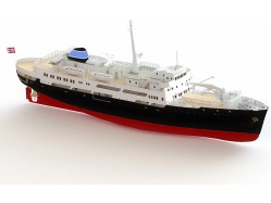 RC stavebnica Modell-Tec MS Finnmarken 1:60 kit