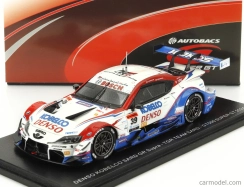 Spark-model Toyota Supra Gr Team Tgr Sard N 39 Gt500 Class Super Gt 2024 Yuhi Sekiguchi - Yuichi Nakayama 1:43 Biela Modrá Červená