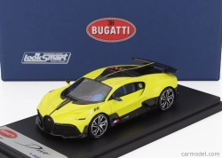 Looksmart Bugatti Divo 2020 1:43 Yellow Jaune Safre Gloss Black