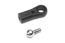 MAXI kloubek M3 s kulovým kloubem 6,0mm s čepem M3, 2 ks.
