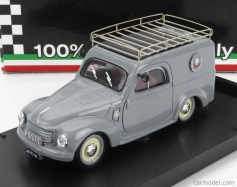 Brumm Fiat 500c Van Poste Italiane Servizio Postale Varese 1950 1:43 Grey