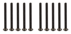 Šrouby, M2,5x25mm s půlkulatou imbusouvou hlavou