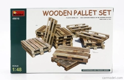 Miniart Accessories Wooden1950 Pallet Set 1:48 /
