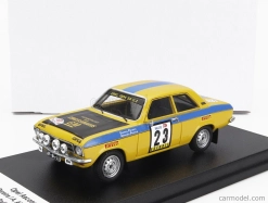Trofeu Opel Ascona (night Version) N 23 Rally Tap 1974 G.pereira - A.aimeida Pereira 1:43 Žlutá Modrá