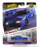 Mattel hot wheels Nissan 180sx (silvia S13) Sileight Coupe 1989 1:64 Blue