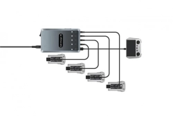BAZAR-DJI MINI 3/4 – 6v1 GaN nabíjačka batérií s režimom 60 % úspory energie
