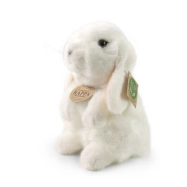 Rappa Plyšový králik biely stojaci 18 cm ECO-FRIENDLY