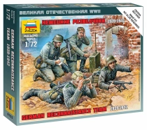Zvezda figurky - německý průzkumný tým (1:72)