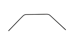 S12-3 Series Tyčka predného stabilizátora (1.1mm)