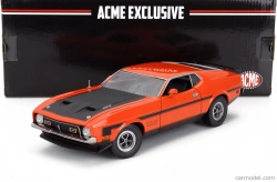 Sun-star Ford usa Mustang Boss 351 Ram Air Coupe 1971 1:18 oranžová čierna