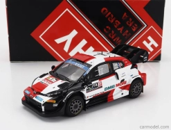 Ixo-models Toyota Yaris Gr Rally1 Team Toyota Gazoo Racing Wrt N 1 4th Rally Safari Kenya 2022 Sebastian Ogier - Benjamin Veillas 1:43 Čierna biela červená