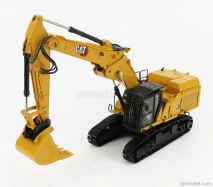 Dm-models Caterpillar Cat352 Escavatore Cingolato - Ultra High Demolition Hydraulic Excavator 1:50 Yellow Black