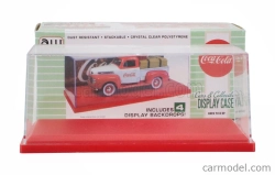 Autoworld Vetrina display box Vetrina - Base In Plastica Rossa - Coca-cola Plastic Base Red - Lungh.length Cm  X Largh.width Cm  X Alt.height Cm  (altezza Interna Cm ) 1:43 Plastový Displej