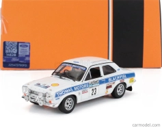 Ixo-models Ford england Escort Mki Rs 1600 (nočná verzia) Team Thomas Motors N 23 8th Rac Rally 1974 Billy Coleman - Dan Sullivan 1:43 White Blue