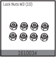 Lock Nuts M3 (10)