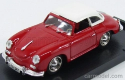 Brumm Porsche 356 Hard Top 1952 1:43 Červená Bílá