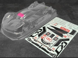 Karoséria číra 499R Hypercar 1/10 190 mm pre nízkoprofilové TC podvozky, ľahká