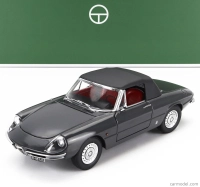 Turistické modely áut Alfa romeo Duetto Spider 1600 Coda Tonda 1966 1:18 Graphite Grey