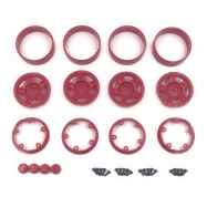 HBP240503 - Deep Star Bead Lock Wheel ( 1.2 ) RED