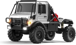 RC auto Unimog U4000, stříbrná