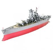 Oceľová stavebnica bojovej lode Yamato