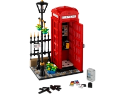 LEGO Ideas - Červená londýnska telefónna búdka