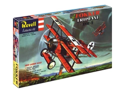 Plastic ModelKit lietadlo 03762 - Fokker Triplane DR.1 - 75 Years Plastic Modelling (1:28)
