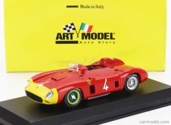 Art-model Ferrari 290mm Spider S/n0626 N 4 Rouen Gp 1956 Alfonso De Portago 1:43 Červená Žlutá