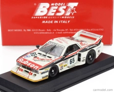 Best-model Lancia Beta Montecarlo Turbo Team Sivama Di Galliate N 65 24h Le Mans 1982 Gianni Giudici - Thierry Perrier - Bernard Salam 1:43 Bílá Červená