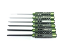 Allenové kľúče - metrické - ALU verzia SET :1.5;2.0;2.5;3.0;4.0&5.0x120mm,6 ks (typ HSS)