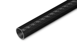 Uhlíková pletená rúrka 40/38 mm 1 m