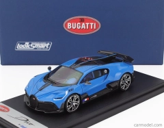 Looksmart Bugatti Divo 2020 1:43 Francúzska pretekárska modrá lesklá čierna