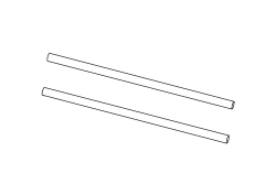 Turbo Racing osi zadných kolies 2 ks