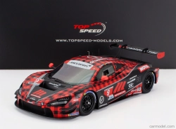 Truescale Mclaren 720s Gt3 Evo 4.0l Turbo V8 Team Pfaff Motorsport N 9 Imsa Chevrolet Grand Prix 2024 Oliver Jarvis - Marvin Kirchhofer 1:18 červená čierna