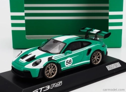 Spark-model Porsche 911 992 Gt3 Rs N 56 Racing Coupe 2023 1:43 Zelená Biela